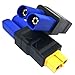 Xingkang XT60 to EC5 Male Female Adapter, XT60 to Male Female EC5 Connector Adapter No Wires RC LiPo Battery Connectors