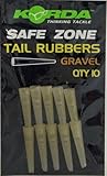 Korda Safe Zone Rubbers - 10 Gummischläuche, Farbe:Gravel (Kies)