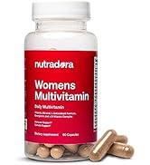 Nutradora Womens Multivitamin for Immune Support - Vegan Multivitamins for Women, Vitamin, Minera...