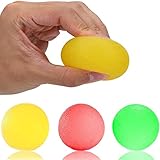 【Entrenador de dedos avanzado de nivel 3】: la bola de agarre en forma de huevo tiene tres niveles, 15 kg-amarillo, 25 kg-rojo, 35 kg-verde. Adecuado para manos de diferentes tamaños y fuerzas, adecuado para adultos, ancianos, adolescentes, niños, personas con diferentes formas de manos y fuerza de agarre. Las bolas de agarre en forma de huevo son lavables y fáciles de mantener limpias.