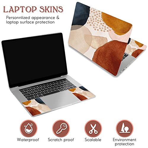 Dinky Laptop Skin Sticker Decal, 12" 13" 13.3" 14" 15" 15.4" 15.11 Inch Laptop Universal Reusable Vinyl Skin Stickers Cover Art Decal Notebook Pc Personalized Protector-Abstract Marble #TOP2