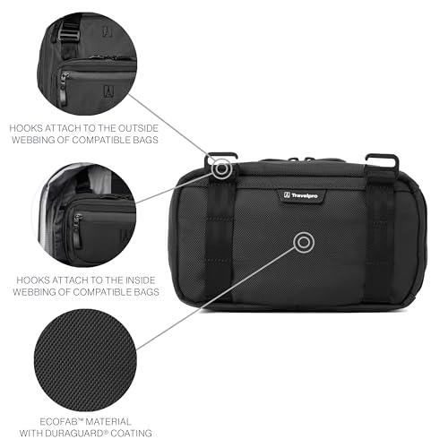 Travelpro Altitude Travel Essentials Organization Kit, Black by Travelpro - Used condition - Image 4