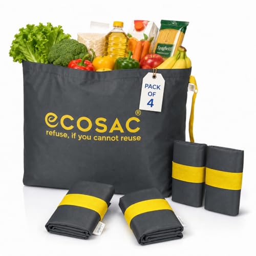 Image of Classic Shopping bag | for Carry Milk Grocery Fruits Vegetable Kitchen Essential |Reusable, Washable, Lightweight & Foldable |15 kg Capacity