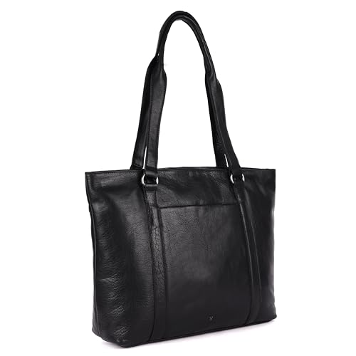 Image of Genuine Leather Tote Bag for Women - Premium Quality, Stylish, and Spacious Handbag for Everyday Use