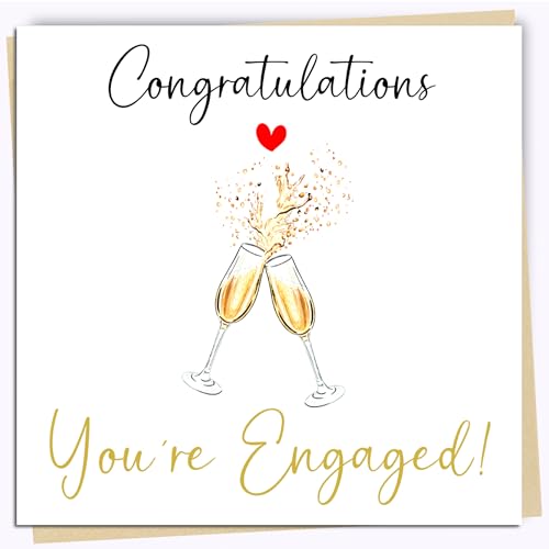 Printperfect - Engagement Cards "Congratulations Your're Eng