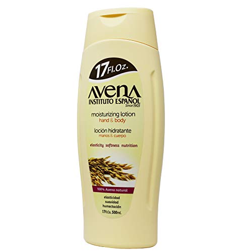 Avena Instituto Español Moisturizing Hand And Body Lotion, Helps Moisture Soften And Nourish Your Skin, 2-Pack Of 17 Fl Oz, 2 Bottles #TOP3