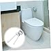 Toilet Bottom Drain Valve Durable Toilet Flush Repair Tool with Single Flush System Space Saving Water Efficient Toilet Tank Accessory for One Toilets