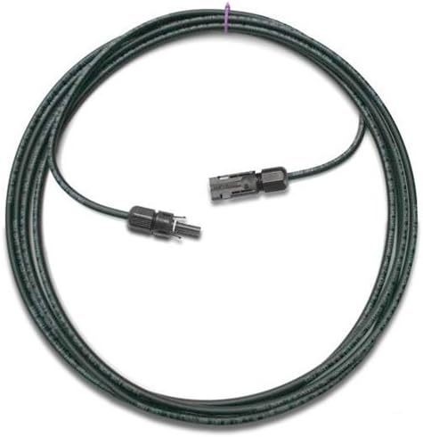 Solar Cable , MC4 connectors, Copper 10 AWG 19 Strand, 50', 1000 VDC PV Wire