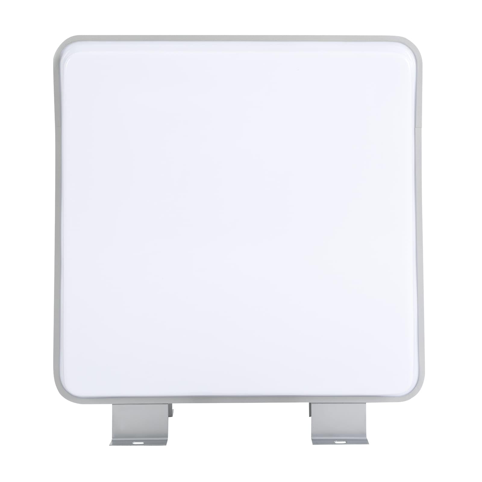 Panel publicitario luminoso LED, caja de luz LED cuadrada doble cara, 60 cm, IP65, aleación de aluminio y acrílico, para restaurantes, tiendas y peluquerías