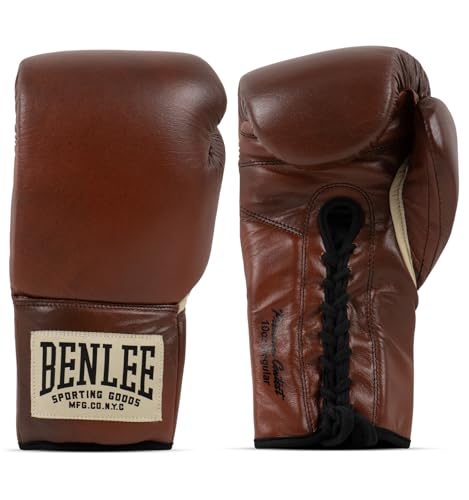 Gants de boxe Benlee Leather 199040 protégeant les articulations en 10 oz