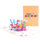 0GULUS ポップアップカード ３D グリーティングカード とびだす 立体 メッセージカード お祝い 誕生日 プロポーズ プレゼント 手紙 (バースデー)