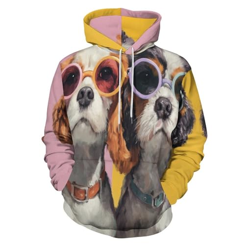 Sweat à capuche chien pour un look urbain et décontracté au quotidien