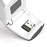 Confort ergonomique : la forme en arc incurvé offre un soutien confortable de la paume, combinant la sensation souris de bureau avec la portabilité d'un ordinateur portable pour une utilisation prolongée.