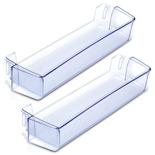 DA63-08645A Refrigerator Door Shelf 2Pack, RT18M6215SR Door Shelf Replacement Compatible with samsung Refrigerator Model: RT18M6215SR RT18M6215SG RT18M6213SR, RT18M6215SG/AA shelf Replace for 4864777
