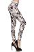 Leggings Depot Ultra Soft REGULAR and PLUS Popular Best Printed Fashion Leggings Batch2 (Regular (Size 0-12), Moonlight Petals)