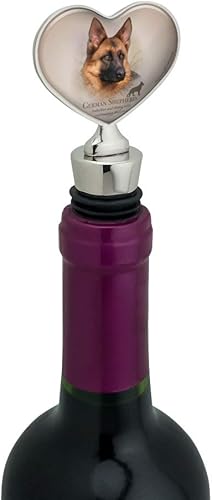 Miniatura 2 de Tapón de botella de vino de perro de pastor alemán