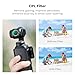 K&F Concept Magnetic Wide Angle Lens & Effect & ND & CPL Filter Set Compatible with DJI Osmo Pocket 3, 4 Pack Wide-Angle Lens CPL Black Diffusion 1/4 ND2-32 Filters, HD Optical Glass/Multi-Coated