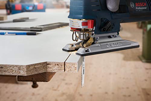 Bosch 10tlg. Stichsägenblätter Set (für Holz, Professional Zubehör für Stichsägen mit T-Schaft Aufnahme) – Ansicht 4