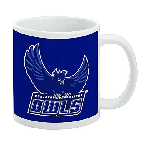 Southern Connecticut State University Primary Logo Ceramic, 11oz, White