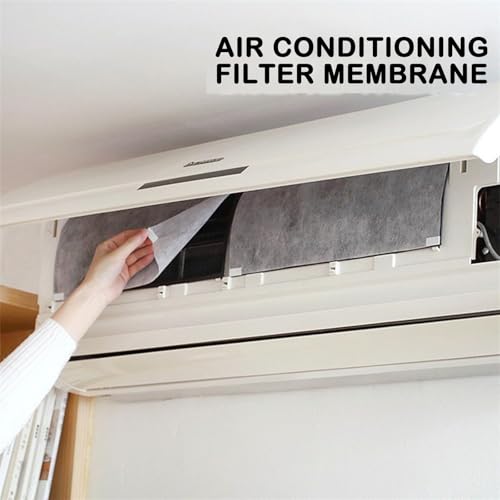 Image of 7 Pack AC Filter for Split AC, Purifying Cotton Mesh, Enhanced Air Quality for Home and Office, Fits Mini Wall Mounted Air Conditioner, Durable and Easy to Install(40X35 CM)