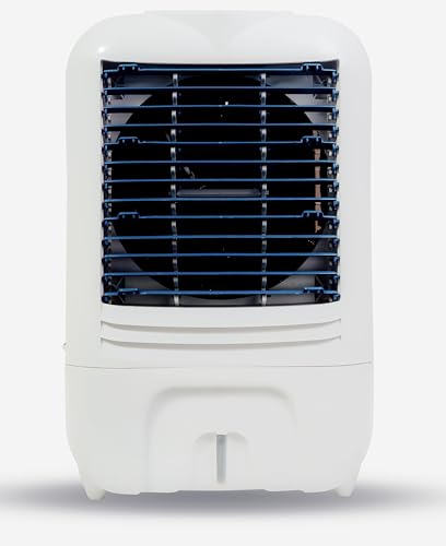 Image of Cooler for Room 24L Mini Air Cooler for Home Anti-Bacterial Honeycomb Cooling Pads 16Ft Air Throw High Speed Fan Inverter Compatible 3 Year Comprehensive Product Warranty White
