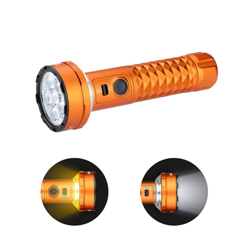 OLIGHT Prowess Rechargeable High Lumen Flashlights, 5,000lms Super Bright Flashlight with Holster, High-Efficiency USB-C Charging LED, Bidirectional Lighting