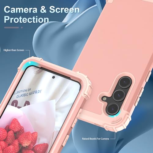Coque Samsung S24 Asuwish LK3JT Or Rose pour smartphone