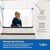 Tapo C232 360° KI-WLAN-Überwachungskamera, Ethernet/WLAN, 3K 5MP, Bewegungsverfolgung, Nachtsicht, Zwei-Wege-Audio, kompatibel mit Alexa und Google Assistant, MicroSD-Karte Bis zu 512 GB – Ansicht 7