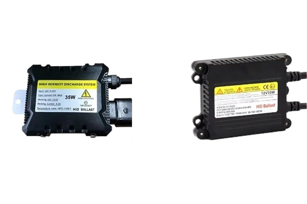 HID Xenón Balasto Kit De Balasto De Bombilla De Faro De Xenón HID De 55W H7 para Coche 65W 12V H1 H3 H11 H7 4300k 6000k para A4 para A6 para Accent Xenón HID Lastre(35W Kits,6000K_H1)