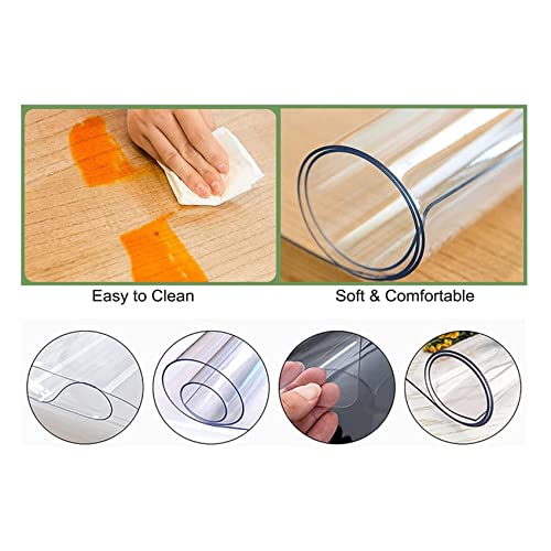 Tapis de sol transparent haut de gamme de 1,5 mm d'épaisseur - 5