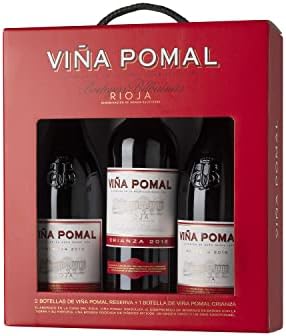 Estuche regalo Viña Pomal – 2 Reserva + 1 Crianza – Vino tinto, DO Rioja, 100% Tempranillo – 3 botellas 75cl Estuche regalo Viña Pomal – 2 Reserva + 1 Crianza – Vino tinto, DO Rioja, 100% Tempranillo – 3 botellas 75cl