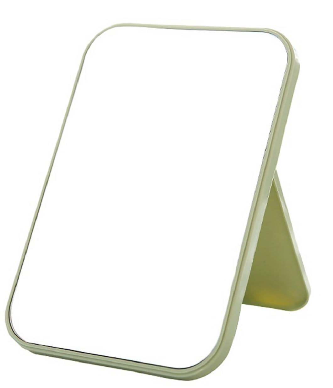 Flyorigin Green Mirror Super Hd Tabletop Mirror Foldable Bracket Designed Makeup Mirror Hand Free/Handheld Mirror