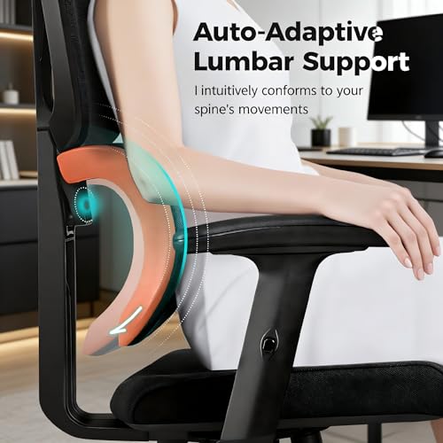 Image of Ergonomic Office Chair, Big and Tall Home Desk Chair