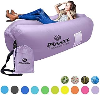 MaxIT Inflatable Hammock Sofa | Pool Floating Air Lounger Bed for Adults or