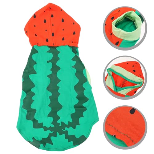 Disfraz para perro en forma de sandía talla XL miniatura 7