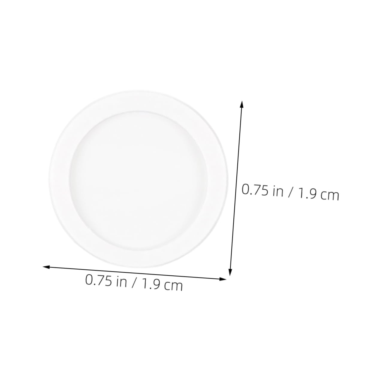 KICHOUSE Enhanced Sound Quality Flute Diaphragm 10pcs Plastic Membrane Film Replacement