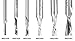 Amana Tool HSS1655 Double Flute Spiral Router Bits Metal Aluminum Cutting 1/4 D x 1 x 1/4 Inch Shank Down-Cut Router Bit High Speed Steel