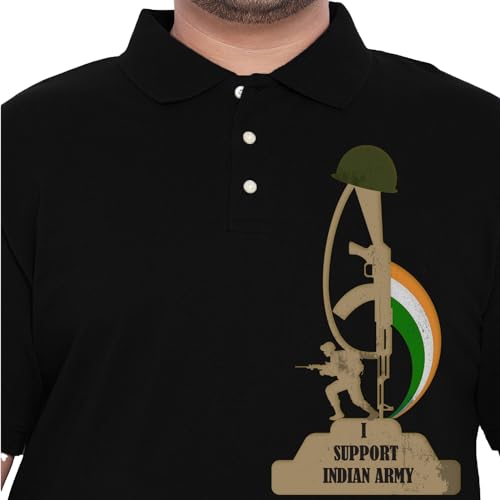Image of Bigbanana Plus Size Men's Regular Fit Printed Polo Tshirt