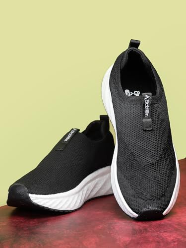 Image of Action | Athleo | TURBO-510 | Men's | Lace-Up | Running | Shoes | Trendy | Lightweight | Comfortable | Durable | Sports | Shoes