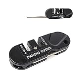 Dubens Aiguiseur de couteau 3 en 1 pour le camping et les activités en plein air...