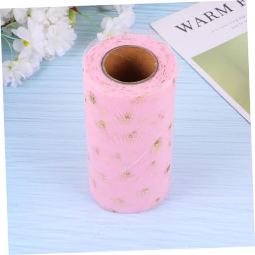Tulle bleu et rose avec sequins décoration mariage drapé pailleté - 2