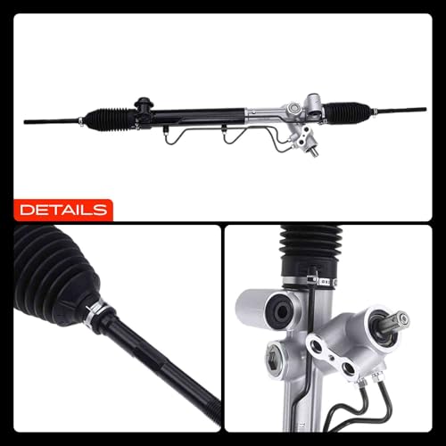A-Premium - Hydraulic Power Steering Rack and Pinion Compatible with Chevrolet Malibu 2006-2012 & Pontiac G6 2006-2010 & Saturn Aura 2007-2009 by A-premium - Image 9