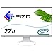 EIZO FlexScan EV2781-WT 68,5 cm (27 Zoll) Monitor (HDMI, USB Hub, USB-C, DisplayPort, 5 ms Reaktionszeit, Auflösung 2560 x 1440, höhenverstellbar) weiß
