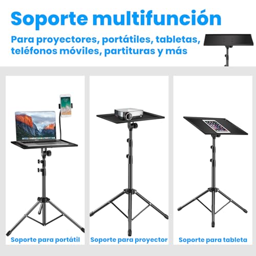 Tossbiss Trépied pour projecteur, portable et portable, hauteur réglable de 43,2 à 119,4 cm, avec sac de transport - Les Beatles, Paul McCartney, John Lennon, RIngo Starr, George Harrison Tossbiss Trépied pour projecteur, portable et portable, hauteur réglable de 43,2 à 119,4 cm, avec sac de transport – Image 5