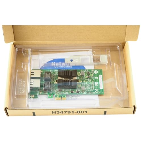 82576-T2 Adaptador Gigabit Ethernet PCI-E X1 RJ45 para servidor 82576 EB 1000M tarjeta de red igual a E1G42ET miniatura 5