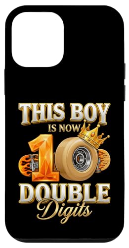 This Boy Is Now Double Digits �X�P�[�^�[ 10�΂̒a���� �X�}�z�P�[�X iPhone 12 mini �p
