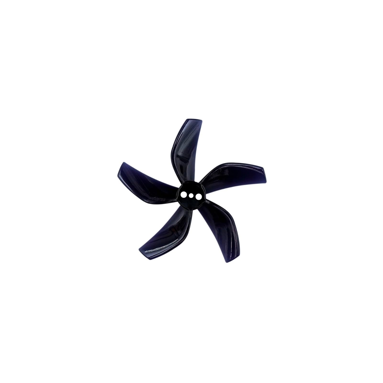 4 Pairs 8 Pieces For D51 2020 2x2x5 2 Inch 50.3mm 5 Impeller PC Propeller 1.5mm RC FPV Racing Freestyle BETA85X Drone(Clear Gray)