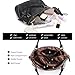 Kattee Leather Handbags Tote Shoulder Bag for Woman Satchel Designer Purse Top Handles Crossbody Bag Large Capacity