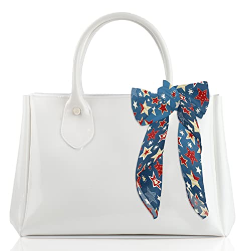 Cachecóis de cabeça quadrada de cetim estrela de 60 cm - bandana de seda estrela vermelha envoltório