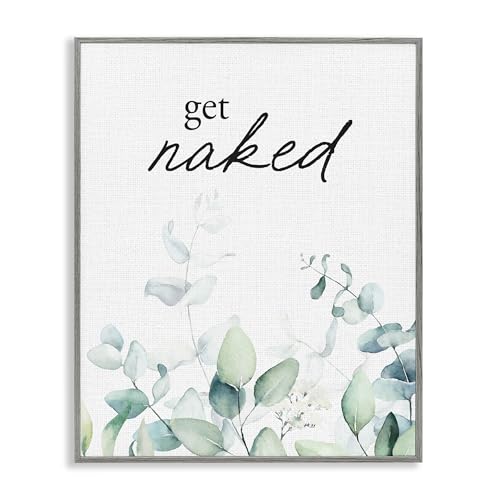 Poster encadré Get Naked Minimal Herbs pour habiller un mur vide avec style